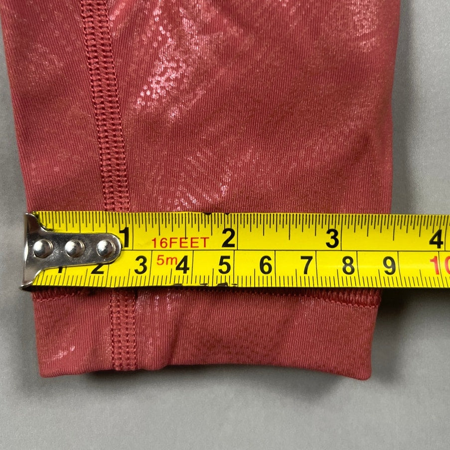 Lululemon Wunder Under Shine Pink Print Size 2