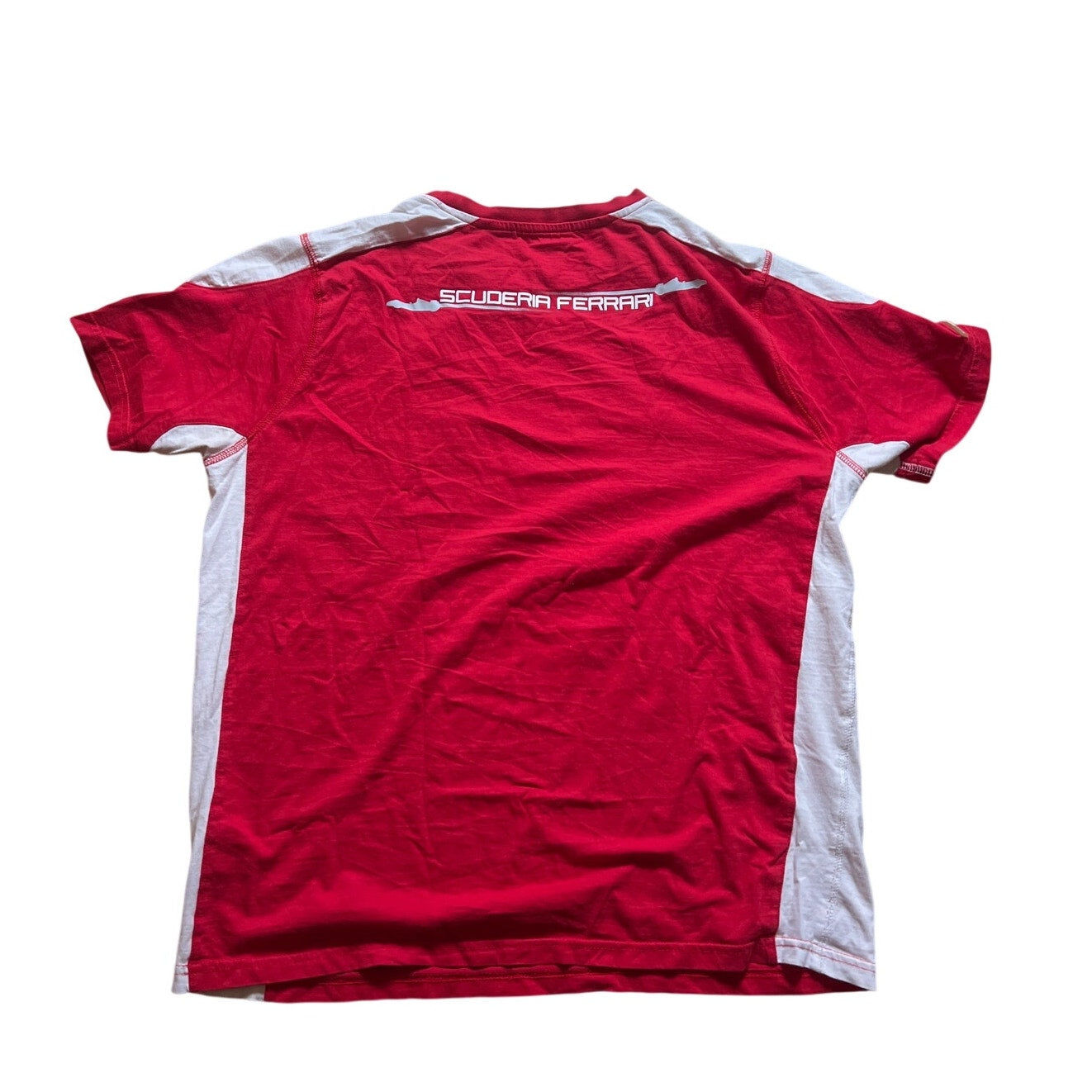 Ferrari Scuderia Men's Bright Red Tee Shirt XL