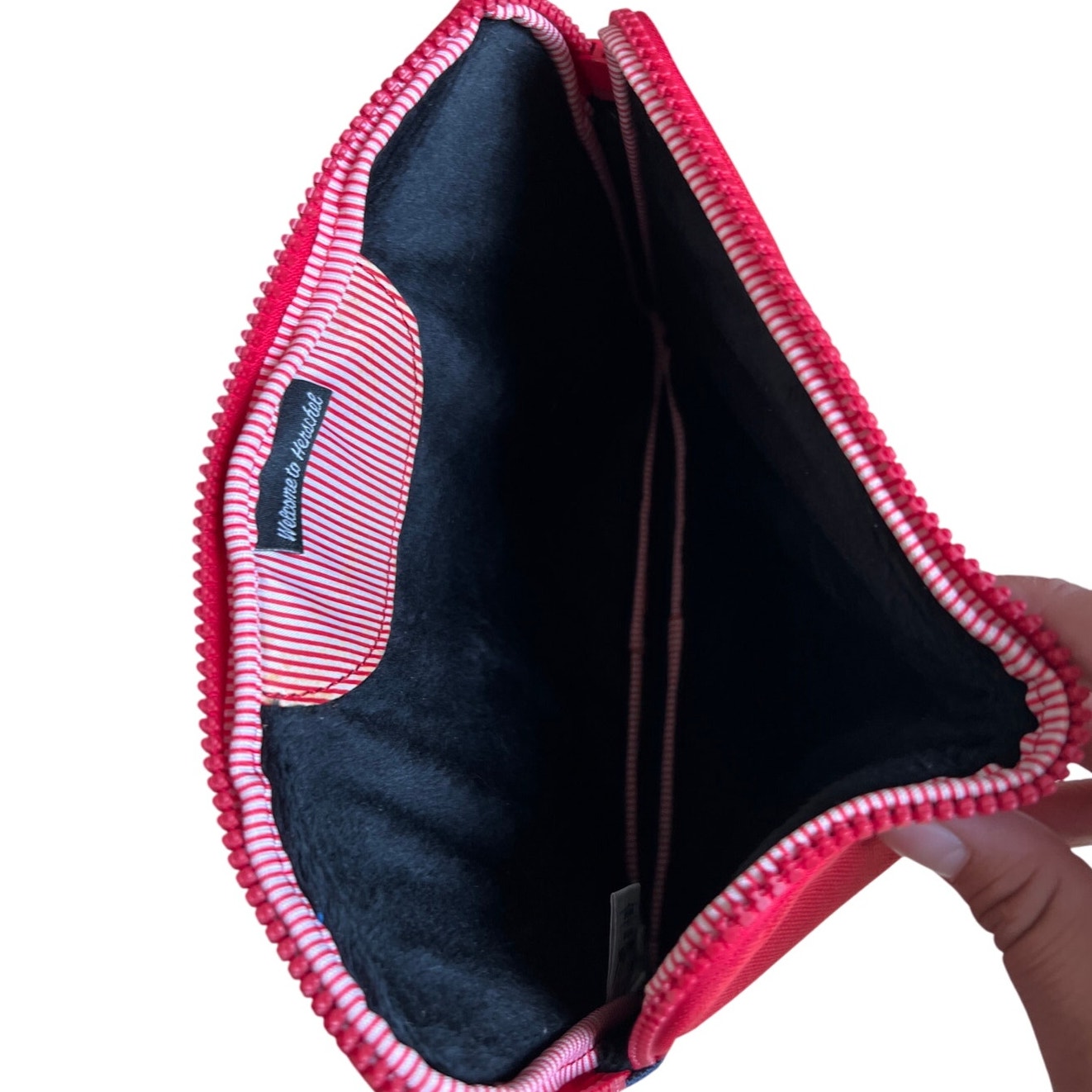 Herschel Red and Navy Blue Tablet or iPad Soft Padded Case