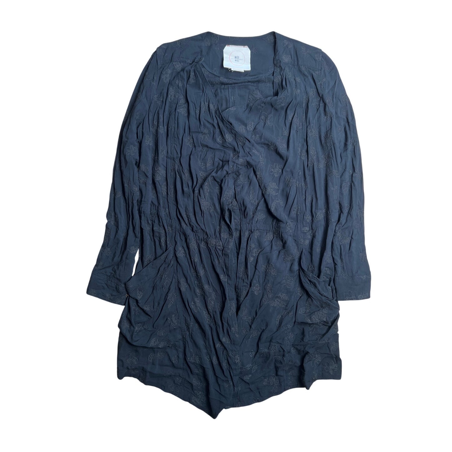 Hei Hei Black Melita Draped Jacket Size Small