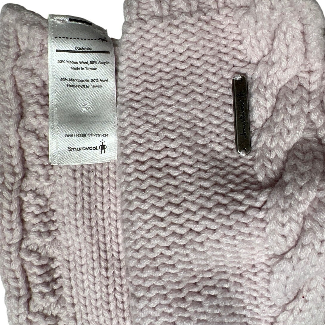 SmartWool Light Pink Knitted Scarf