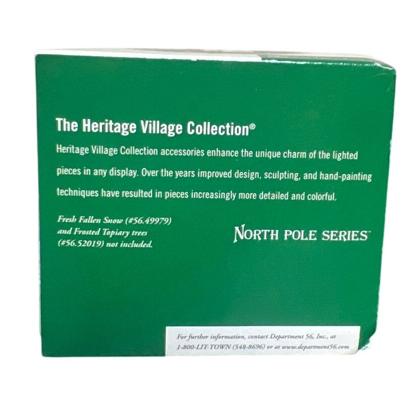 Department 56 North Pole Series Leonardo & Vincent Decoration