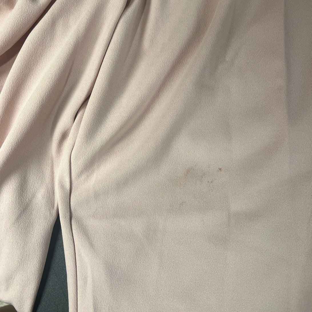 Express NWT Medium Pink Cap Sleeve Dusty Pink Wrap Jumpsuit Romper