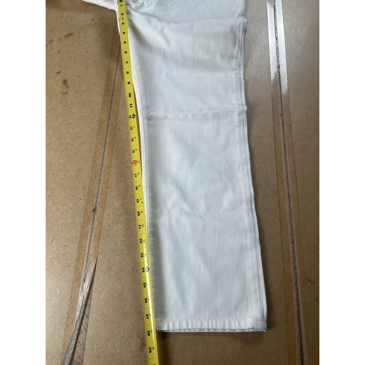 Polo Ralph Lauren Pants Mens 32x30 White Chino Cotton Straight Flat Front