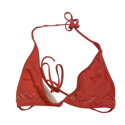 J.Crew Pink Bikini Tie Back Top swim swimwear Size Medium M - EUC