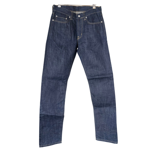 Asphalte Size 30 Men Denim Jeans Raw Selvedge Made In Italy