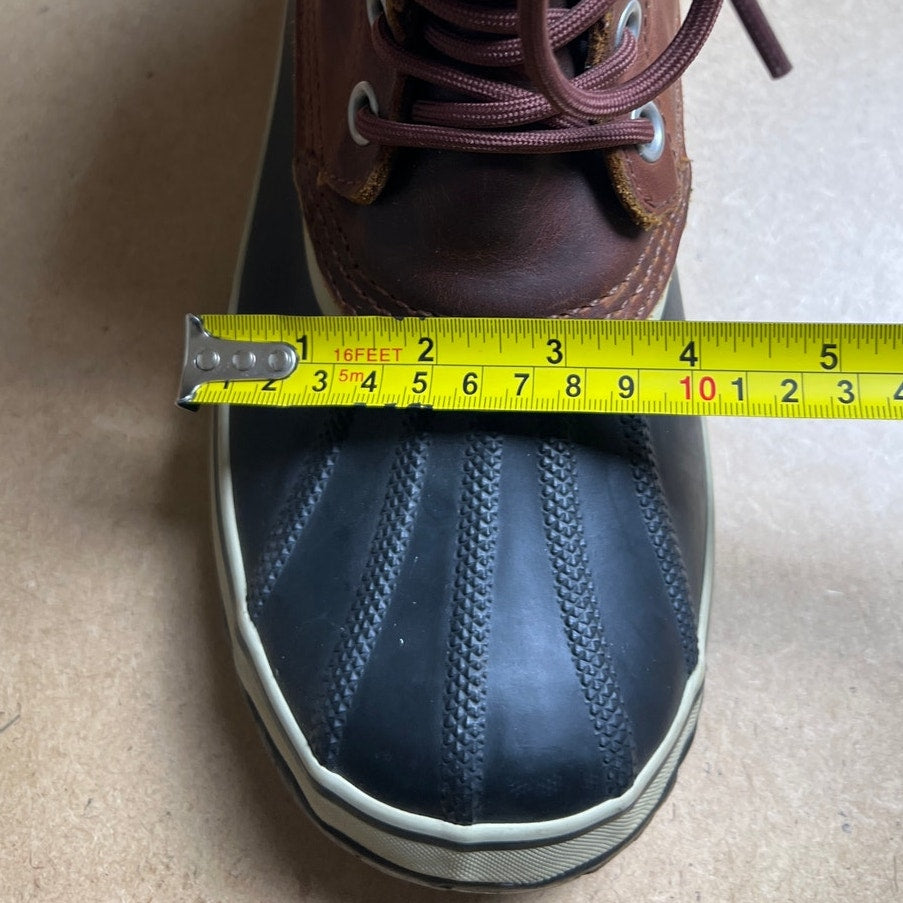 Sorel Women’s Waterproof Leather Rubber Boots Size 10