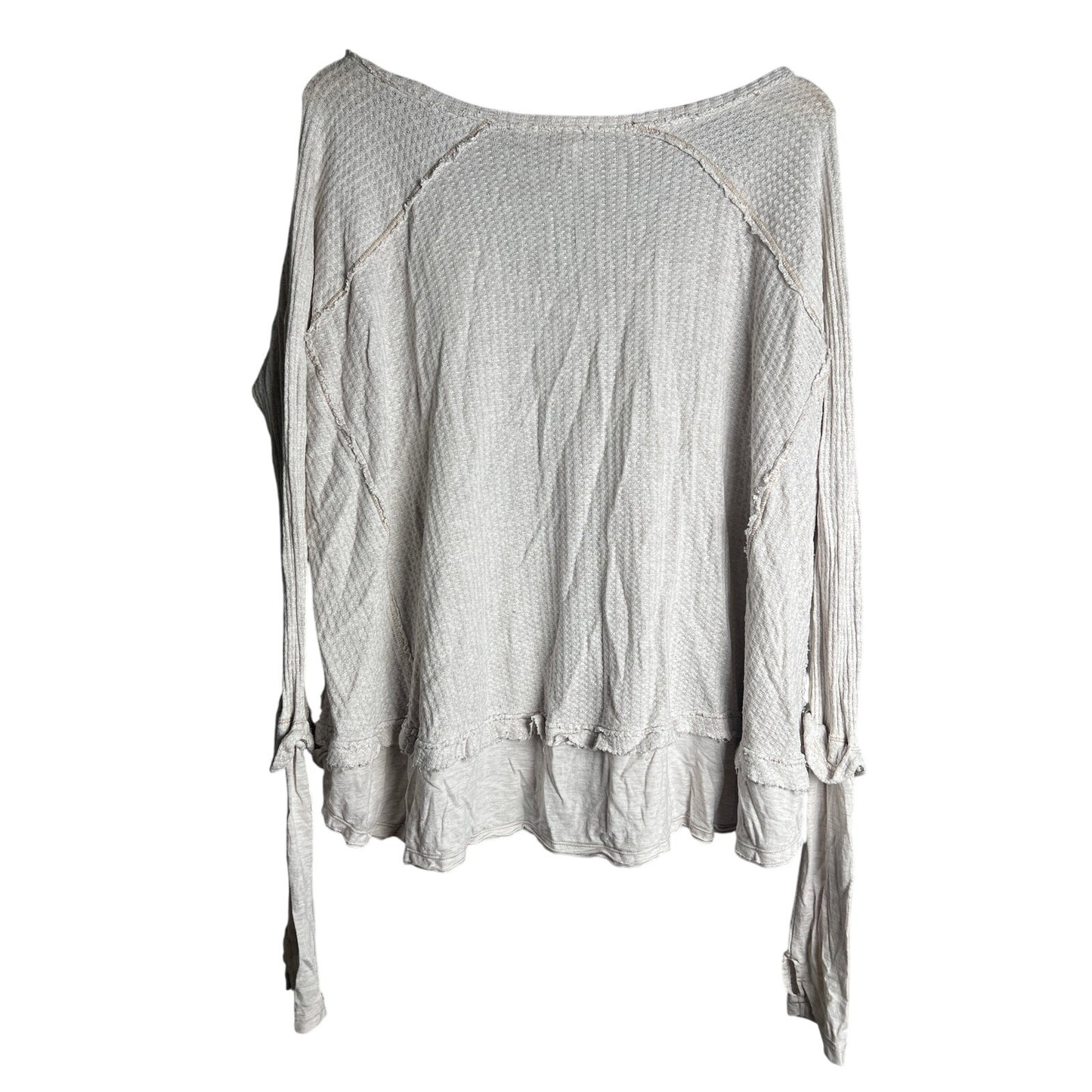 We The Freet Medium Free People Waffle Knit Sweater