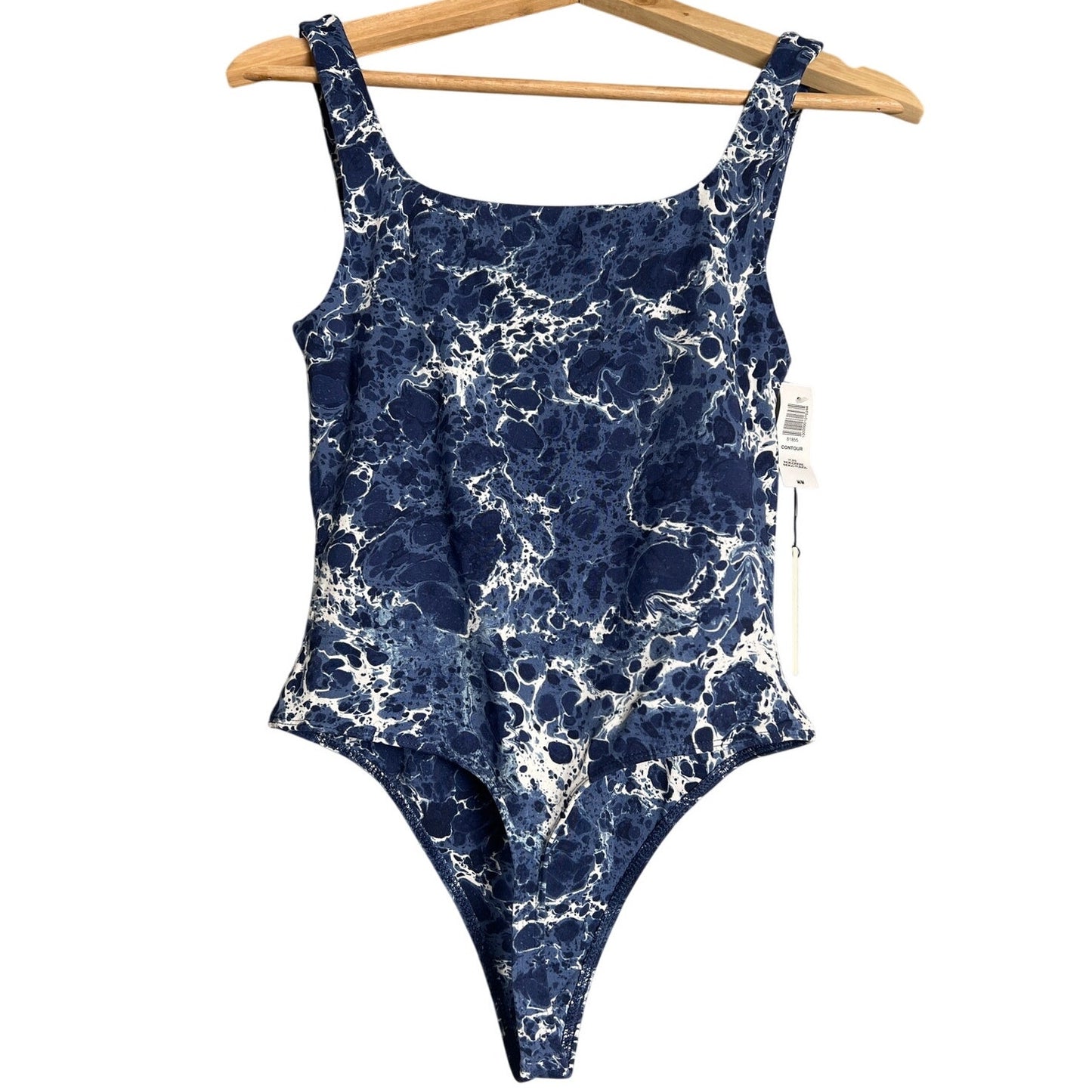 Babaton NWT Medium Swimsuit Womens Contour Squareneck Bodysuit