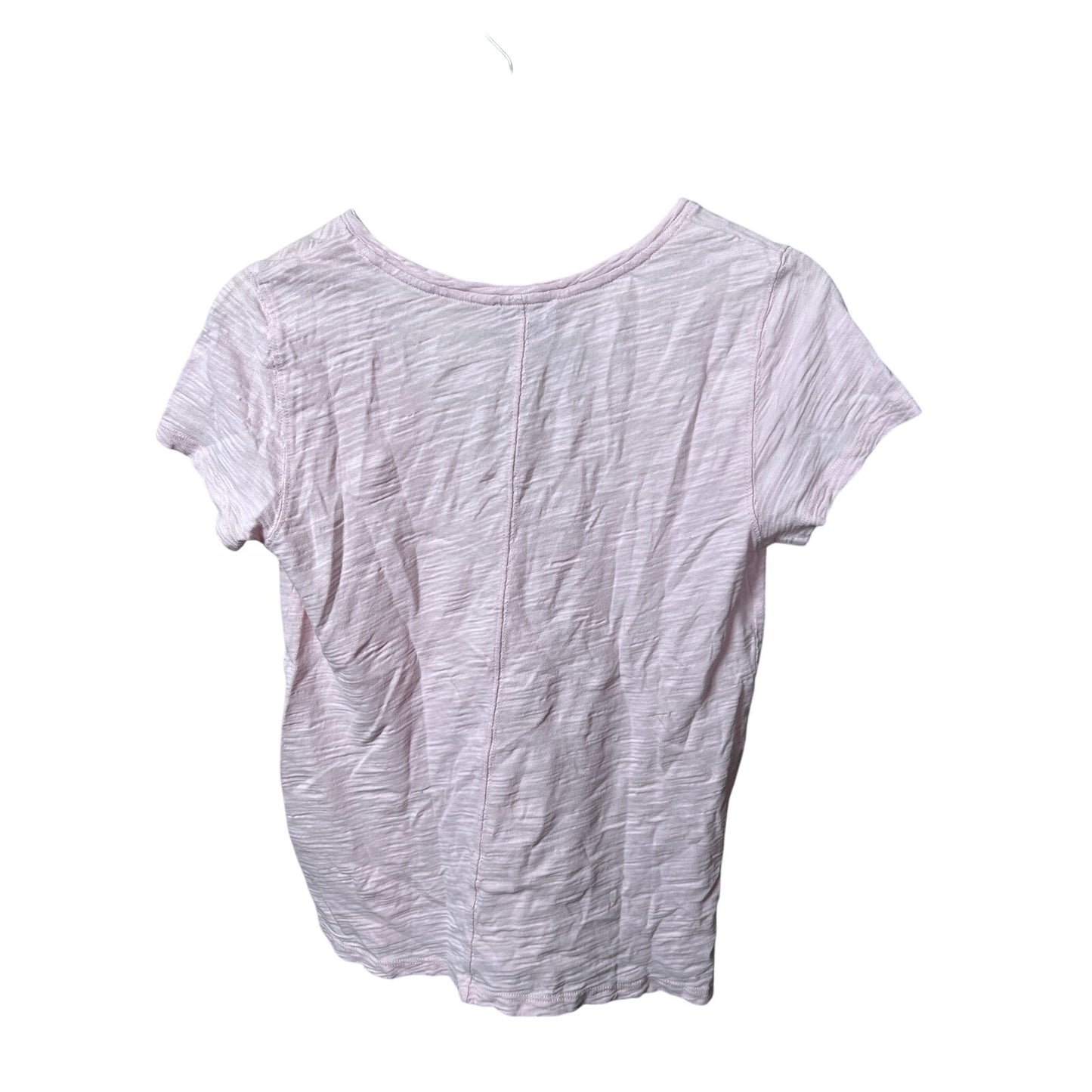 Lilla Small Pink Women's Top V-Neck Cotton