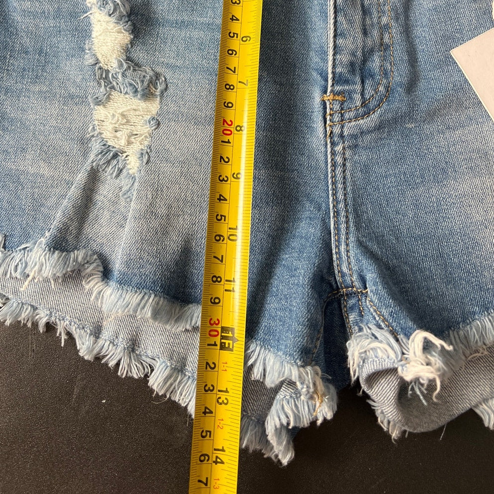 IaM Jeans High-Rise Ruby Shorts Large NWT Shorts