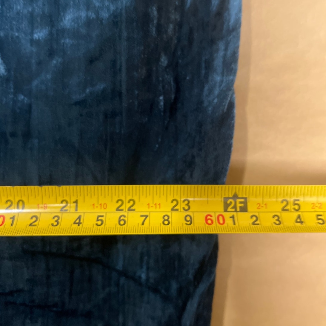 West Elm Set of 2 Navy Blue Velvet Pillow Case