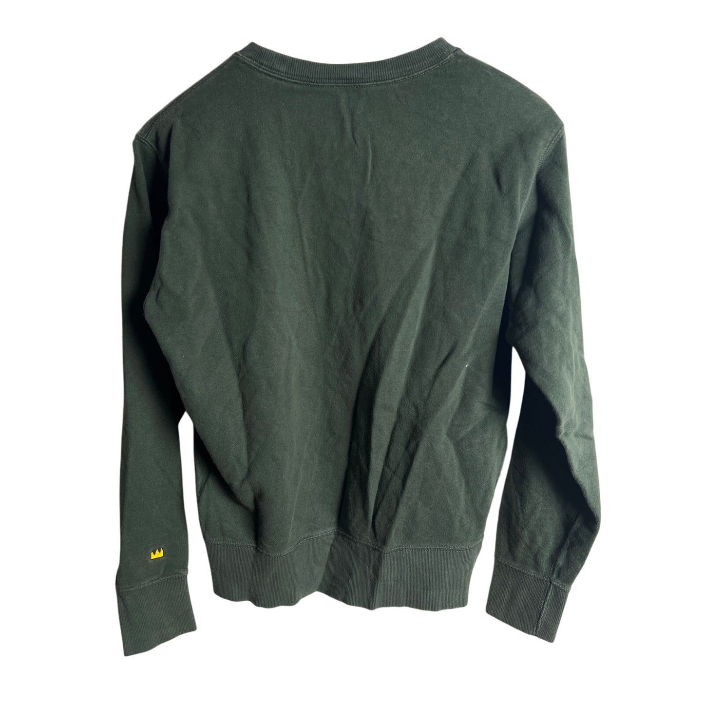 Jean Michel Basquait New York Sweatshirt Big Logo Mens S