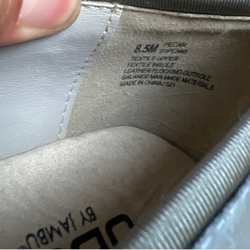 JBU by Jambu light denim blue Pecan All Terra Traction Slip-On Flat Size W 8.5