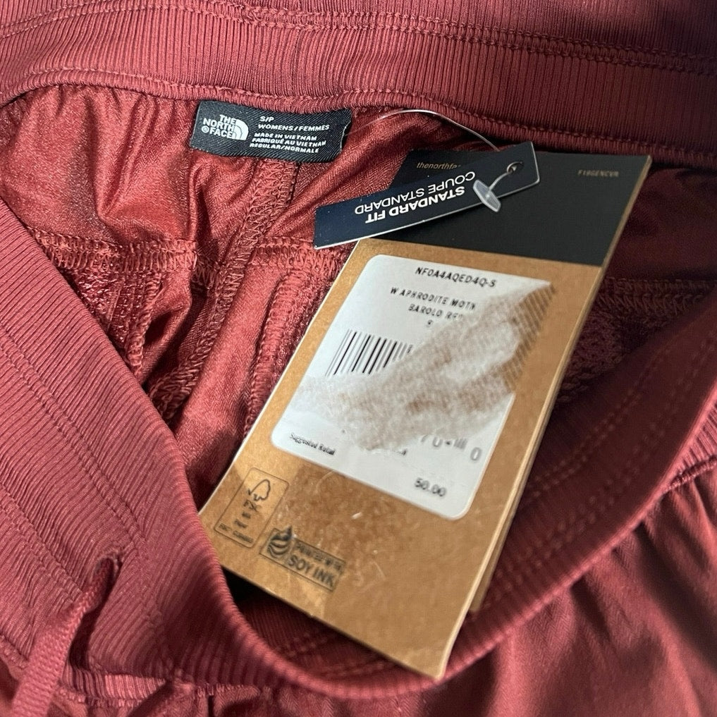 The North Face Women's Burgundy Standard Fit NWT Women Pants Size Small