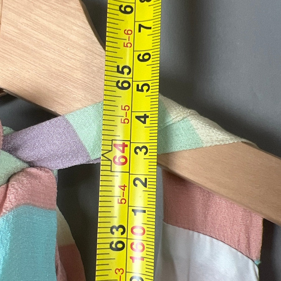 Mara Hoffman Multi-Color stripe Halter Dress Women's Size 10