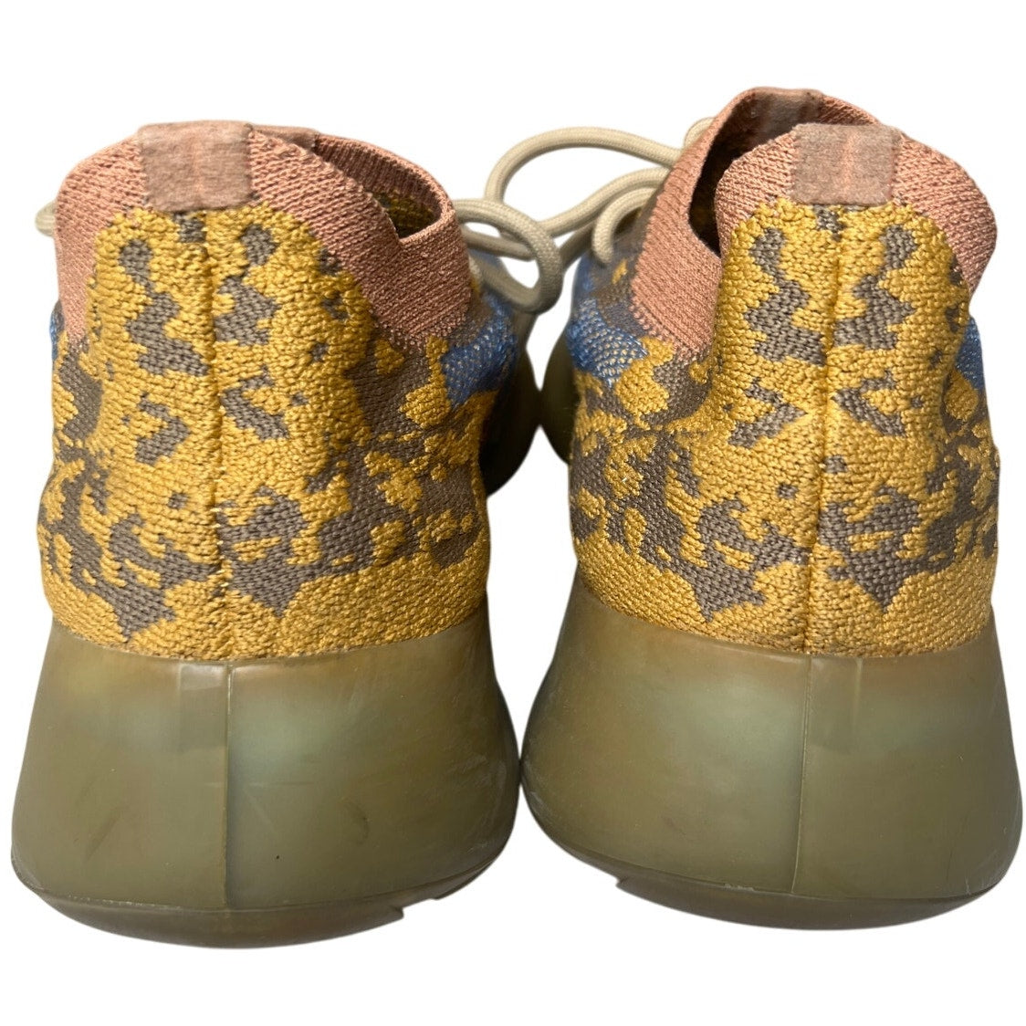 Adidas Yeezy Boost 380 'Blue Oat Reflective' Tan Sneakers No Box Size 9