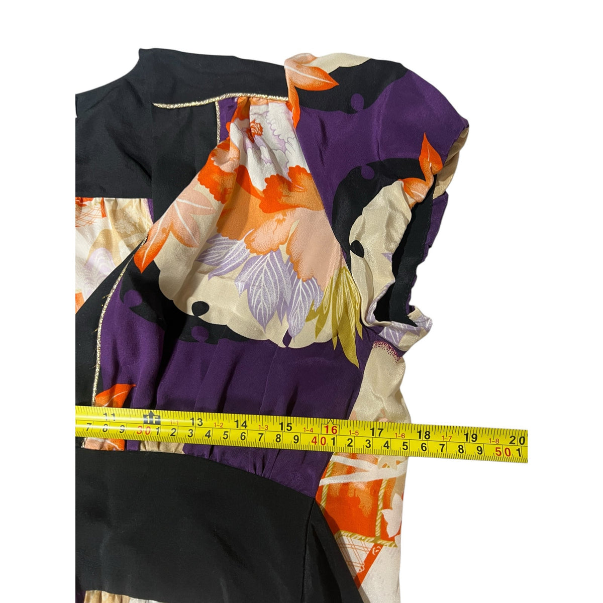 Corey Lynn Calter Dress Womens Size 4 Silk Floral Fit and Flare Cap