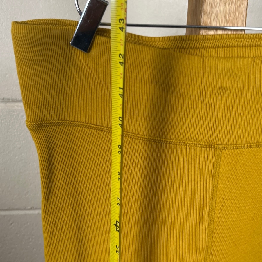 Pact XL Yellow Leggings Chai Karissa Bootcut