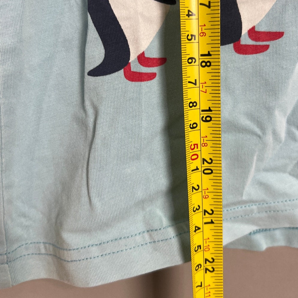 Mini Boden 100% Cotton 9-10Y Graphic Blue T-shirt Toddler