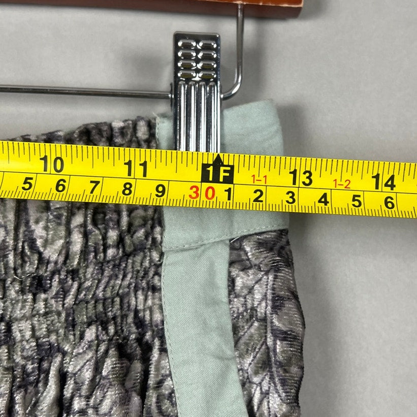 Anthropologie High Rise Velvet Dove Wide Leg Pant Women's Size XS