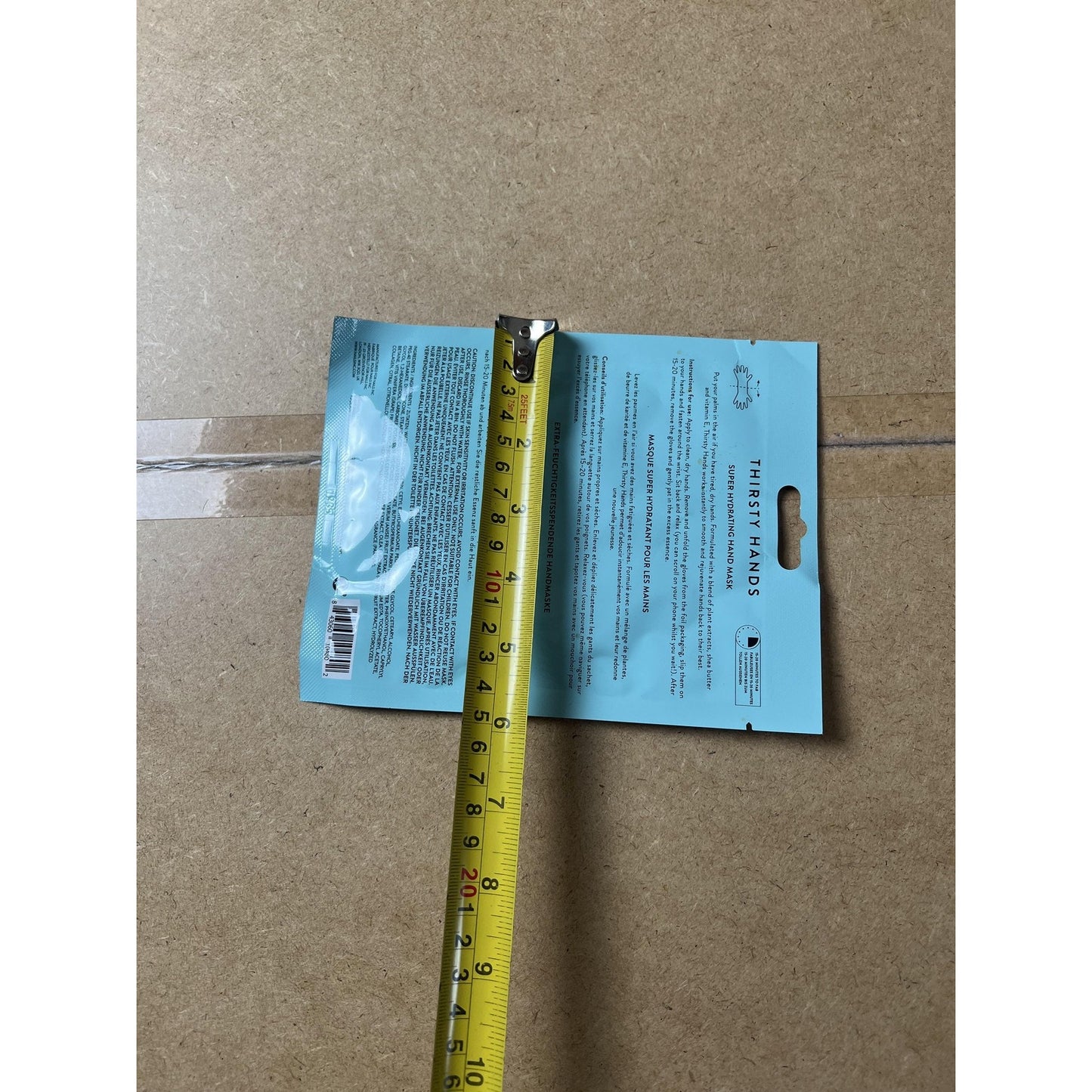 Nails Inc Aqua Teal Plastic Aluminium Hand Mask 18 ML Thirsty Hands Gloves