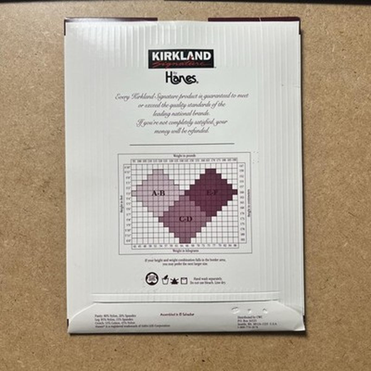 Kirkland Signature Hanes Pantyhose Womens A Silky Sheer Control Top 3 Pack Multi