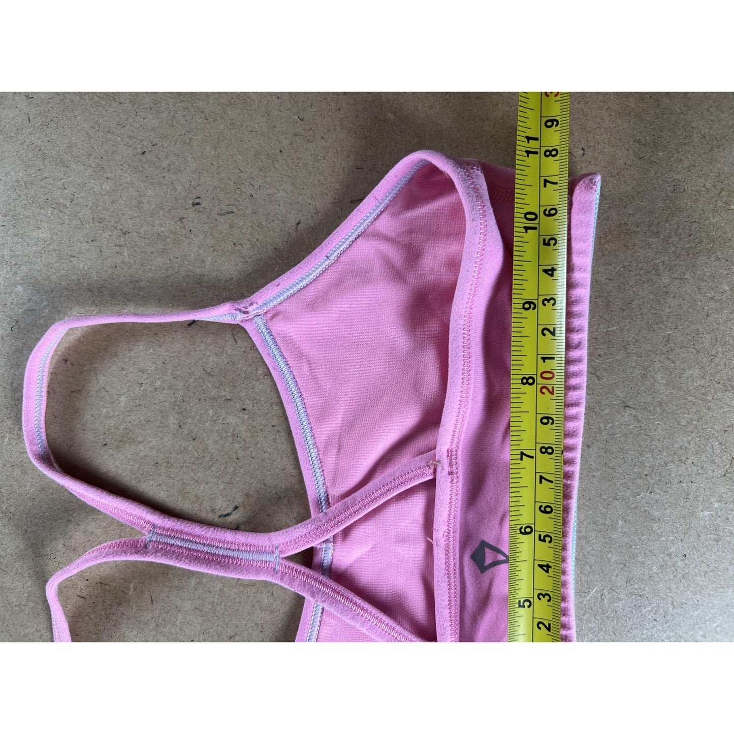 Avia Camisole Tank Girls Size 6-7 Pink Racerback Sports Bra Cami 1 Pack Active