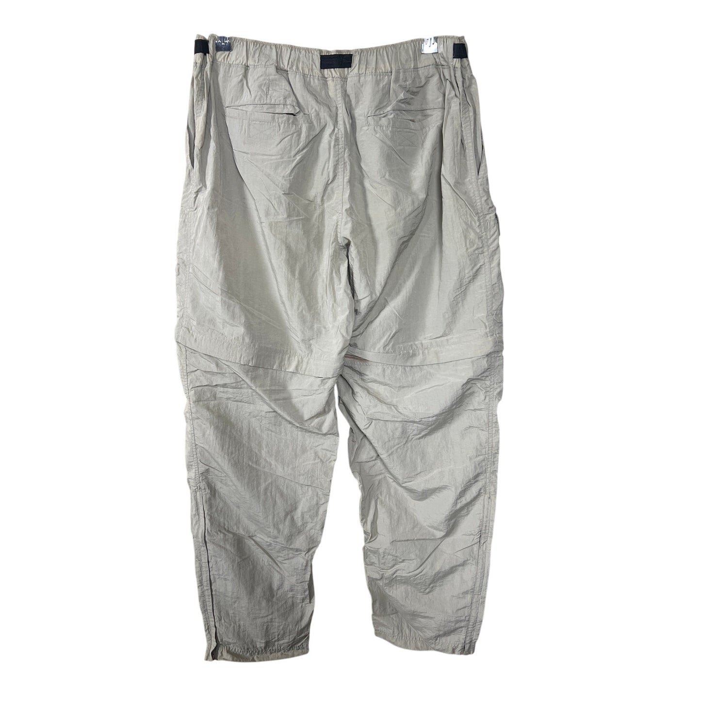 REI Size Large Hiking Tan Breathable Men's Convertible Belted Cargo Pants