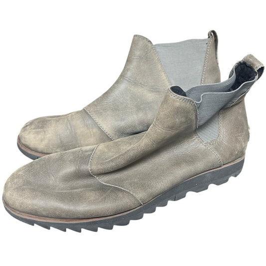 Sorel Women's Size 9.5 Harlow Chelsea Boots Ankle Wedge