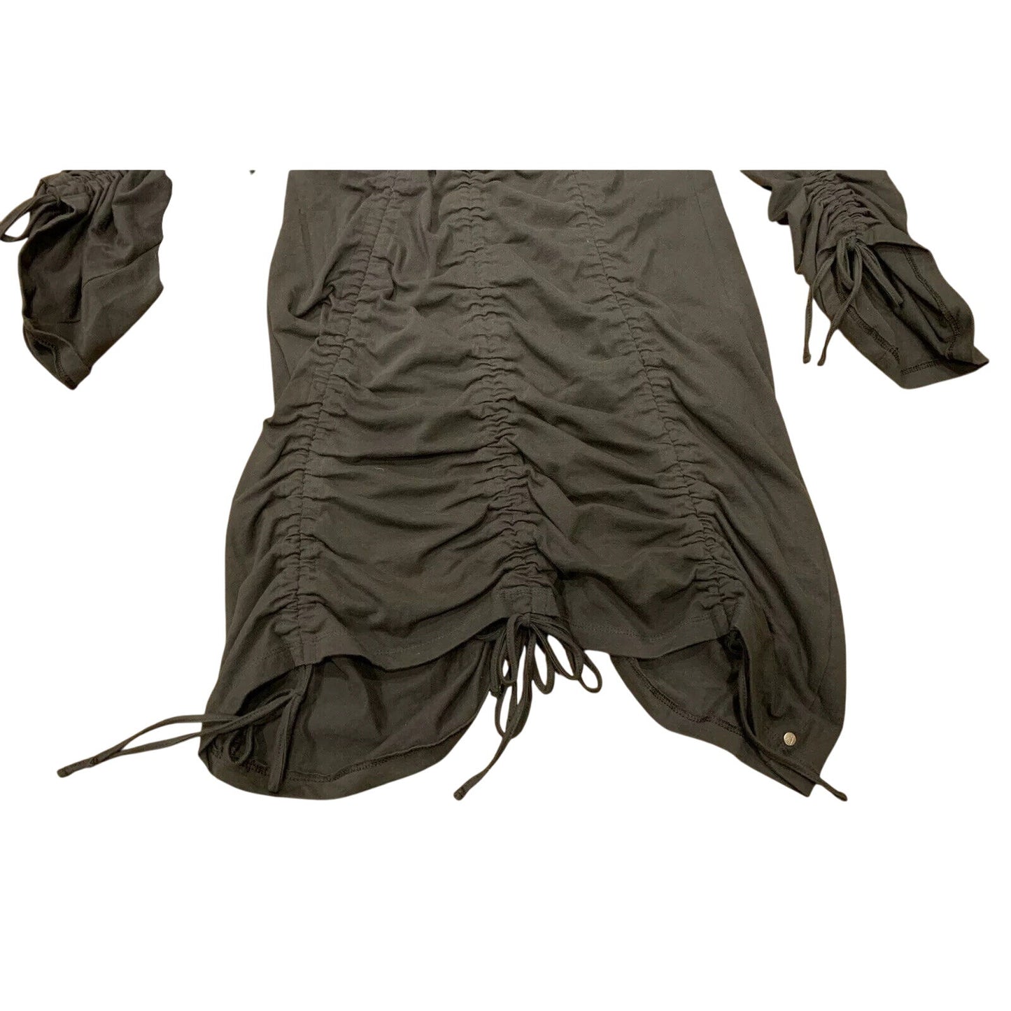 Neon Buddha Cotton Gray Dress Size XS