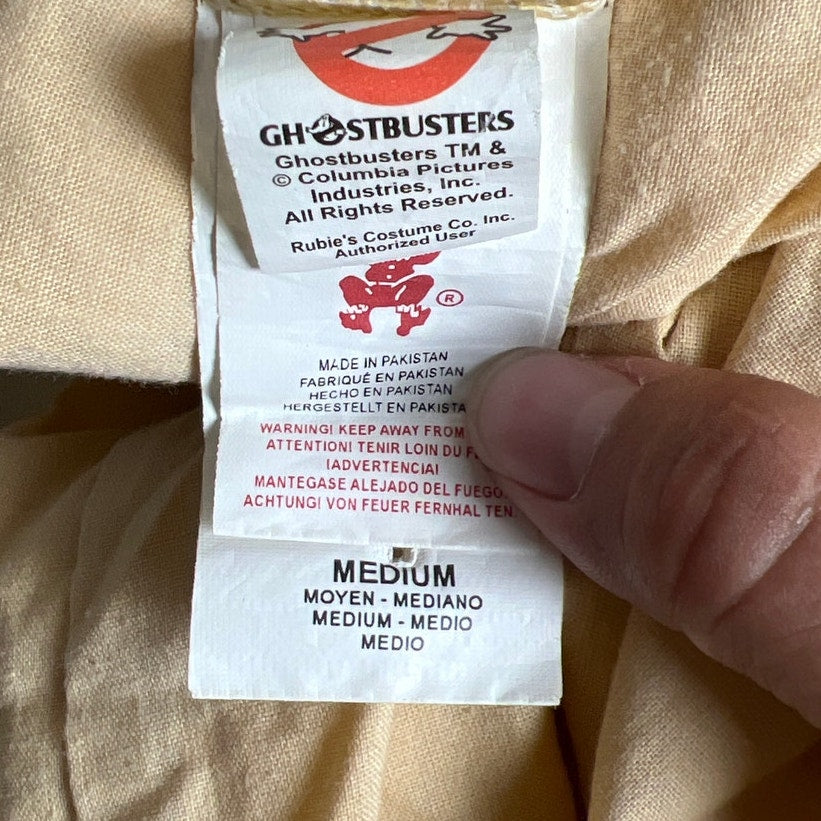 Kids Ghostbusters Halloween Costume Jumpsuit Youth Coveralls Rubie's Medium