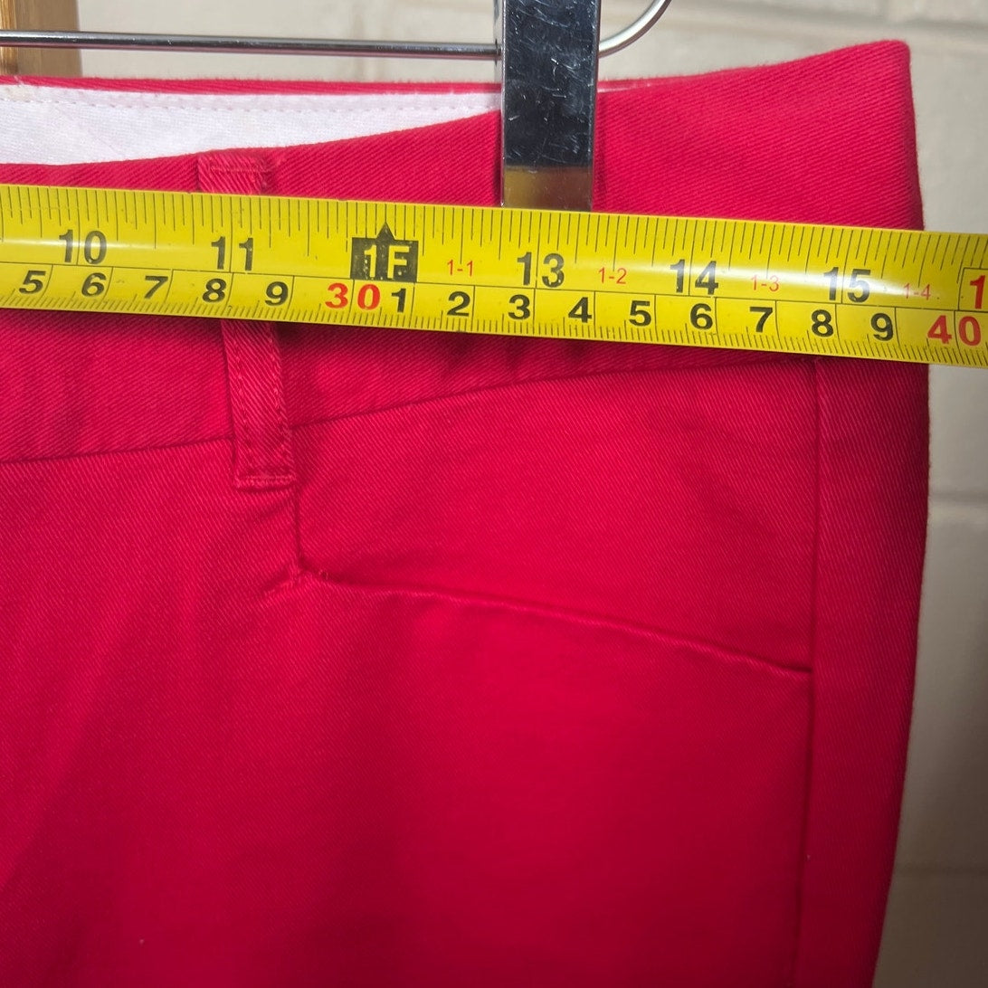 British India Traveller Size 7 Red Women Pants Skinny