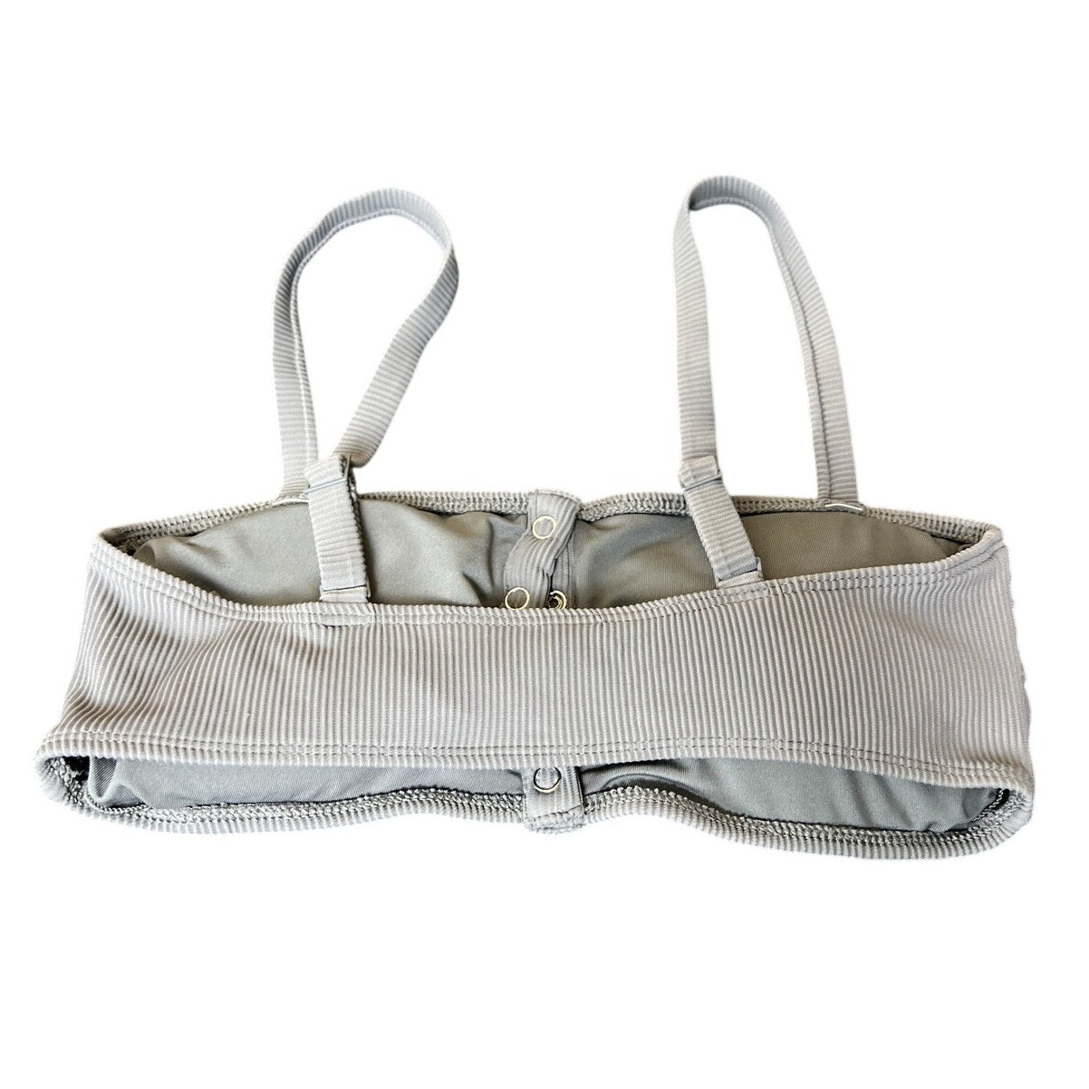 Aerie Size Small Heather Gray Women's Bra Ribbed