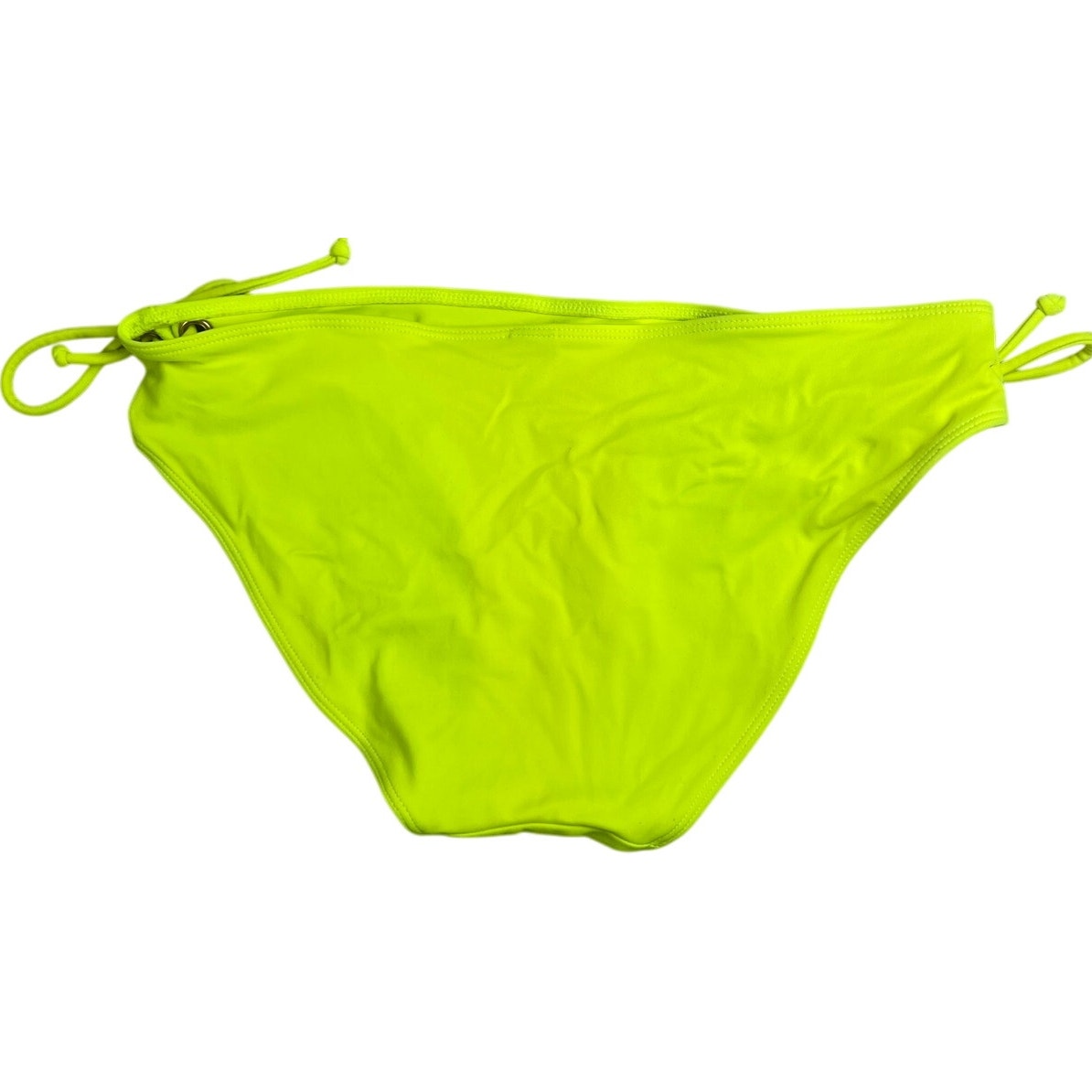 PINK Victoria Secret Lime Green Medium Swim Bottom