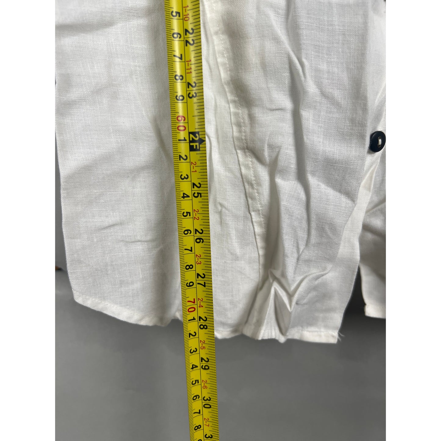 Habitat Clothes To live in Small Linen Long Sleeve Women's Top