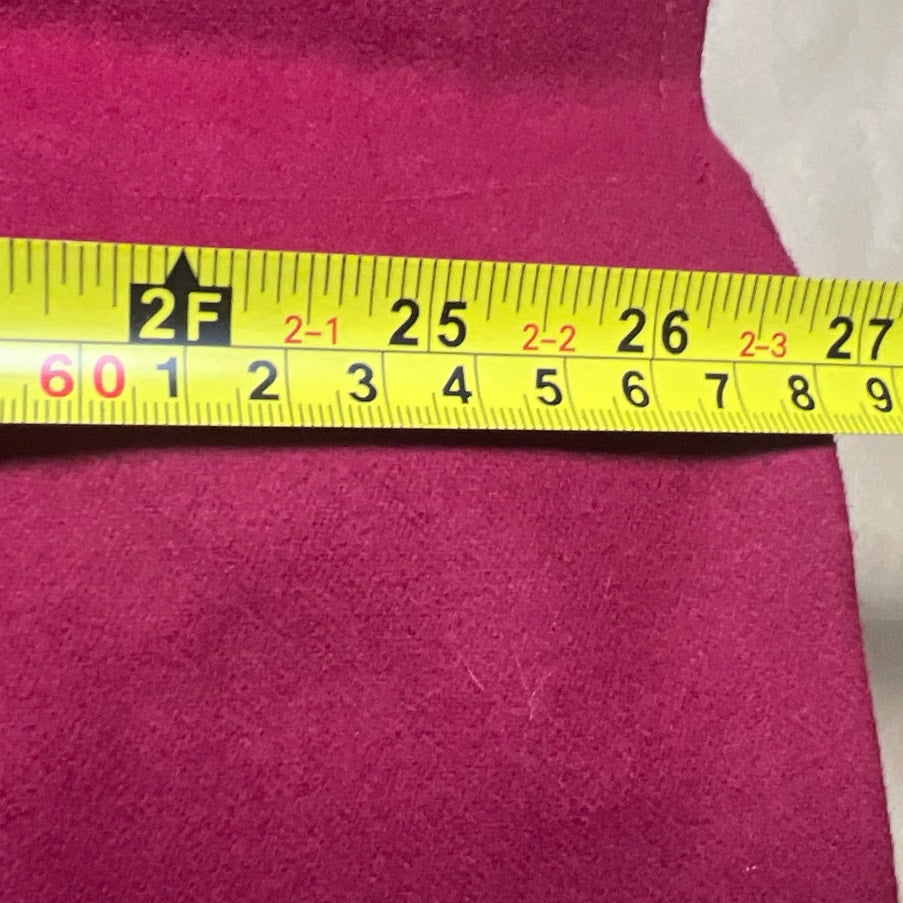 Pendleton Size 22W Wool Pink Button Blazer Burgundy