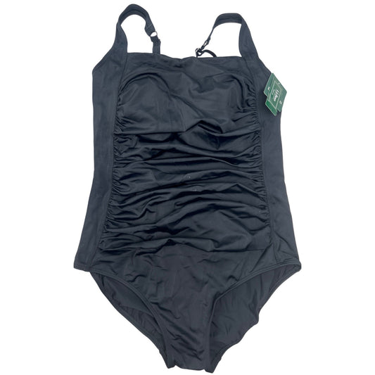 L.L. Bean Size 14 Regular NWT Women's BeanSport Swimwear One piece Swimsuit