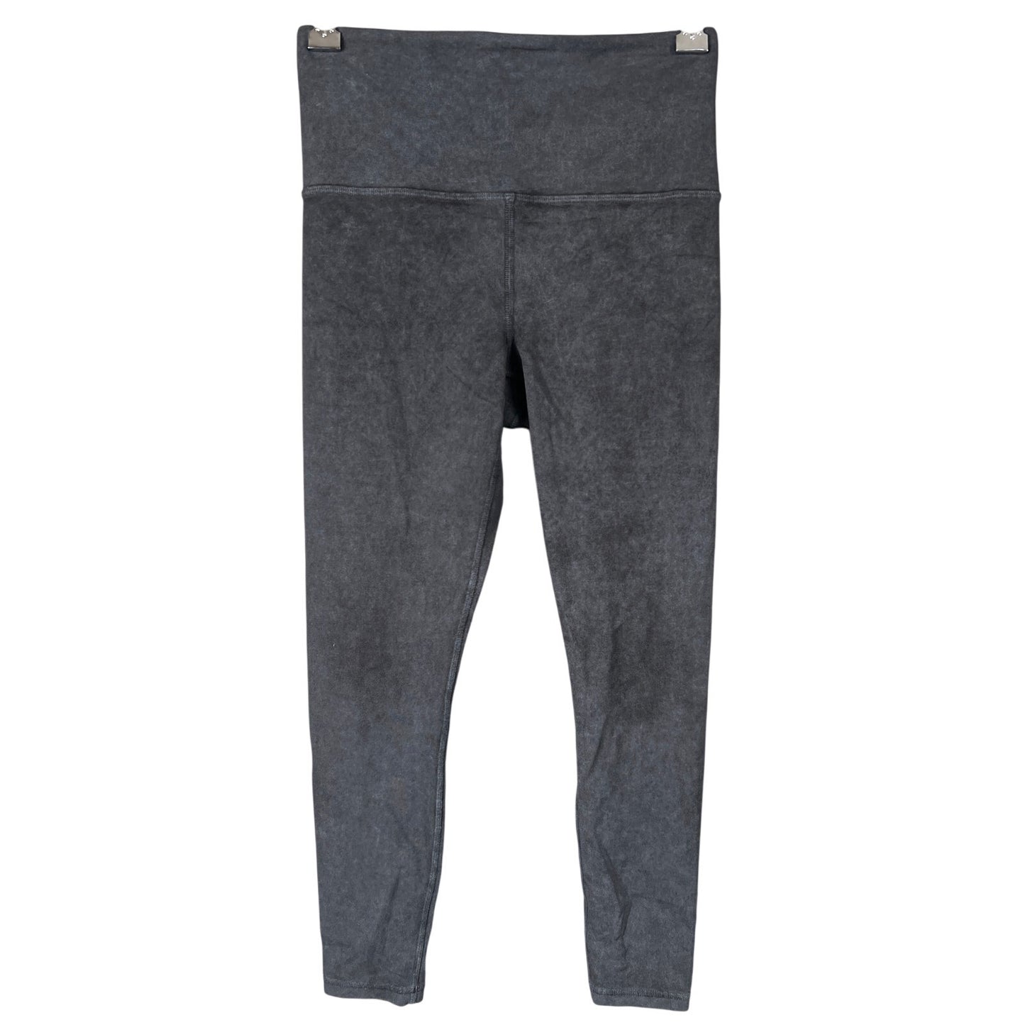 Athleta High Rise Crop Leggings Acid Wash Sun Faded Gray *Dimensions In Picture*