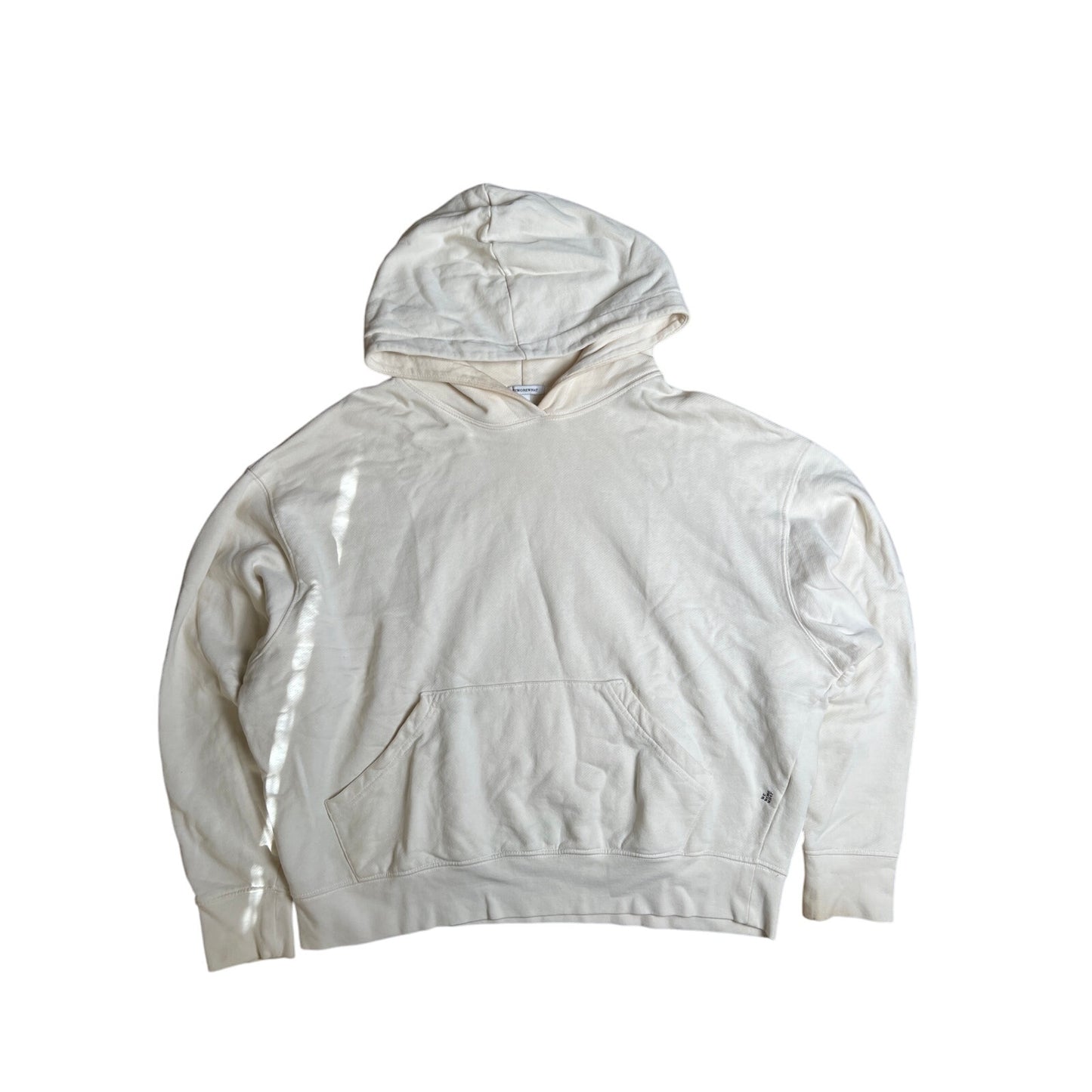 WeWoreWhat White Women Basic Hoodie Size Large