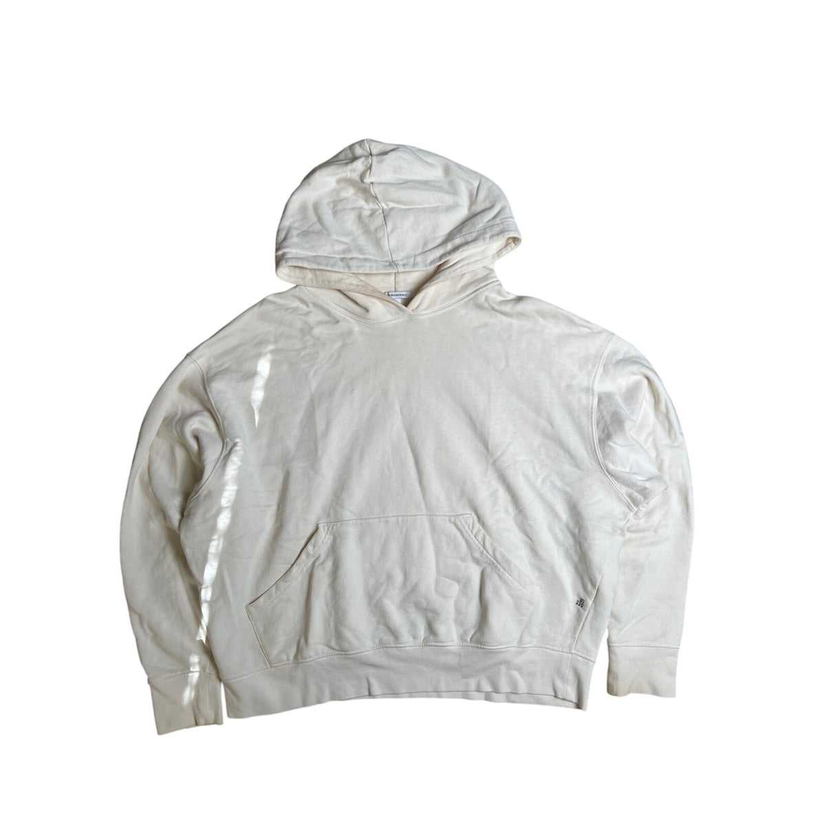 WeWoreWhat White Women Basic Hoodie Size Large