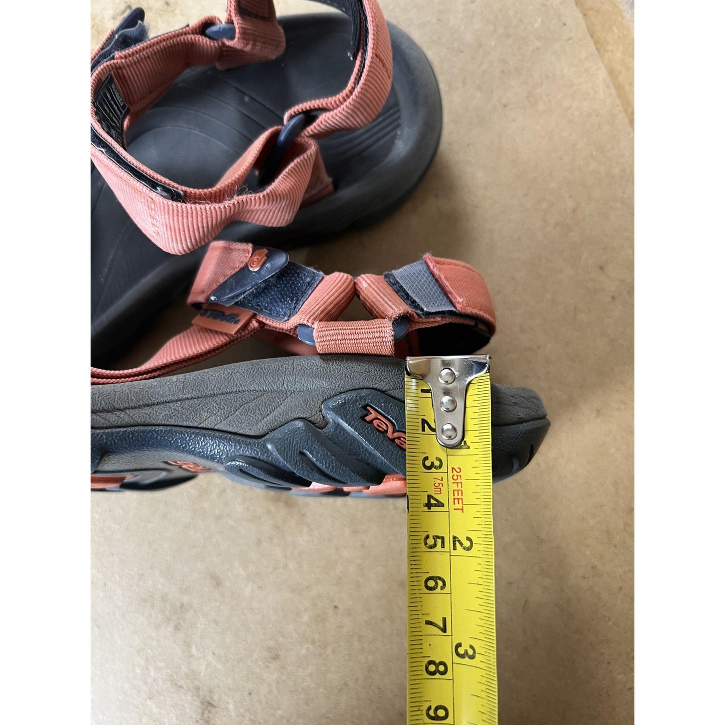 Teva Sandals Womens US 8 Pink Adjustable Straps Outdoor Sport Comfort Fit