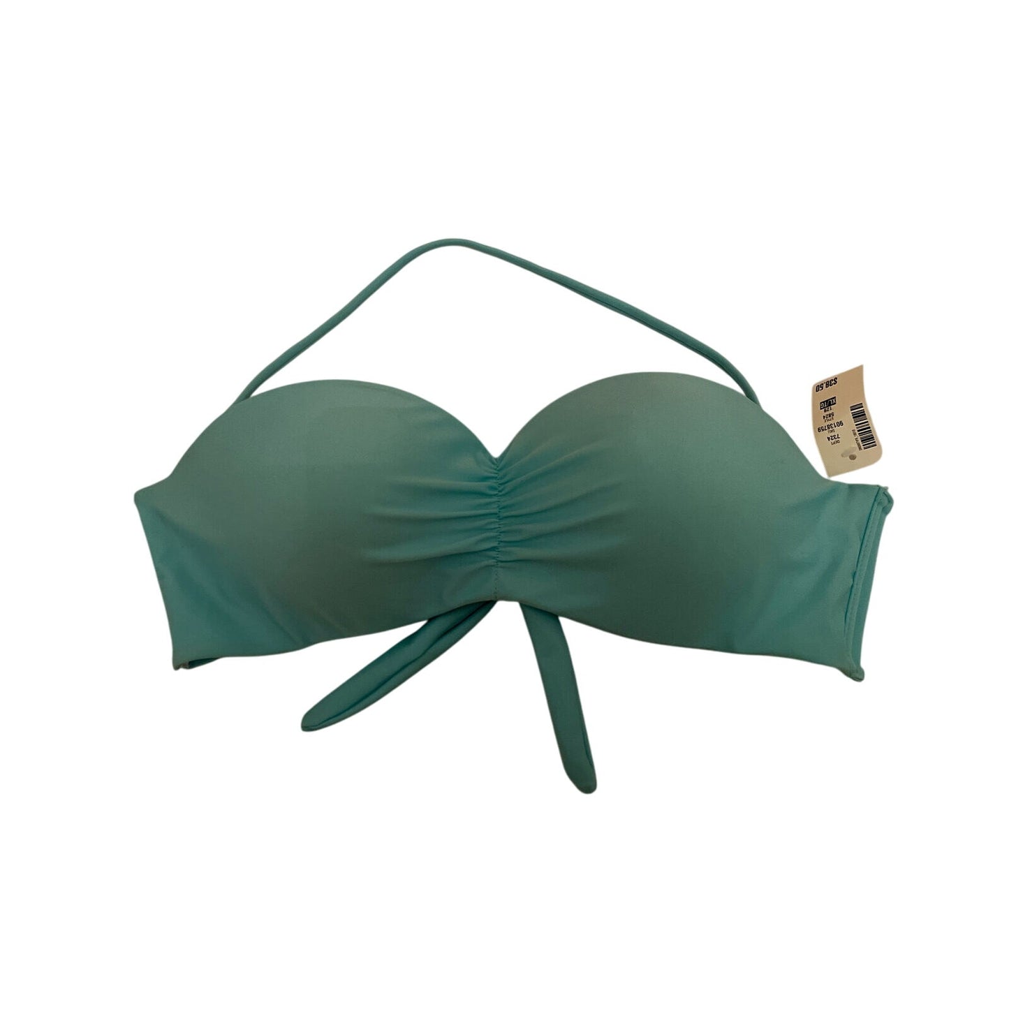 AEROPOSTALE Swim Bikini Top XL Blue Padded NWT Live Love Dream