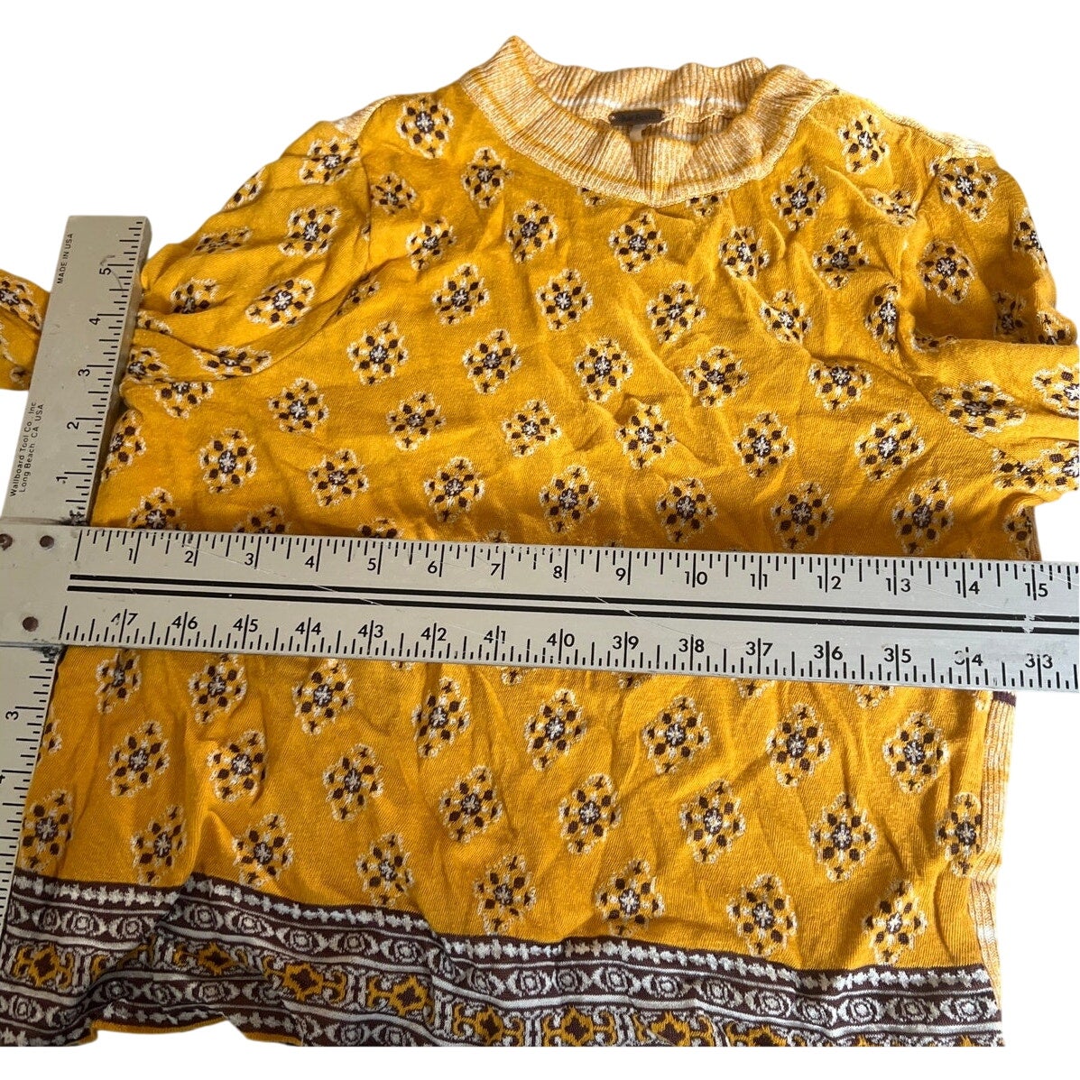 Free People Boho Oversized Knit Sweater Pullover Women's Size xs