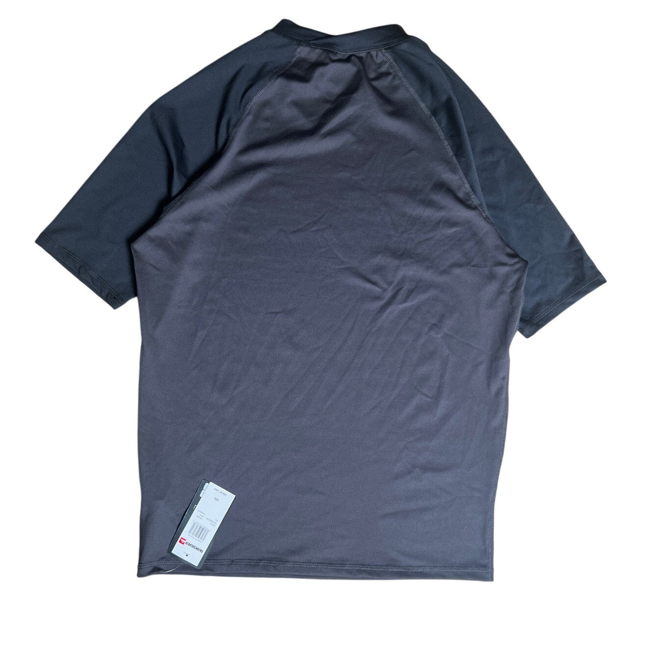 NWT Quiksilver Black UV Men Size 2XL Swim Top