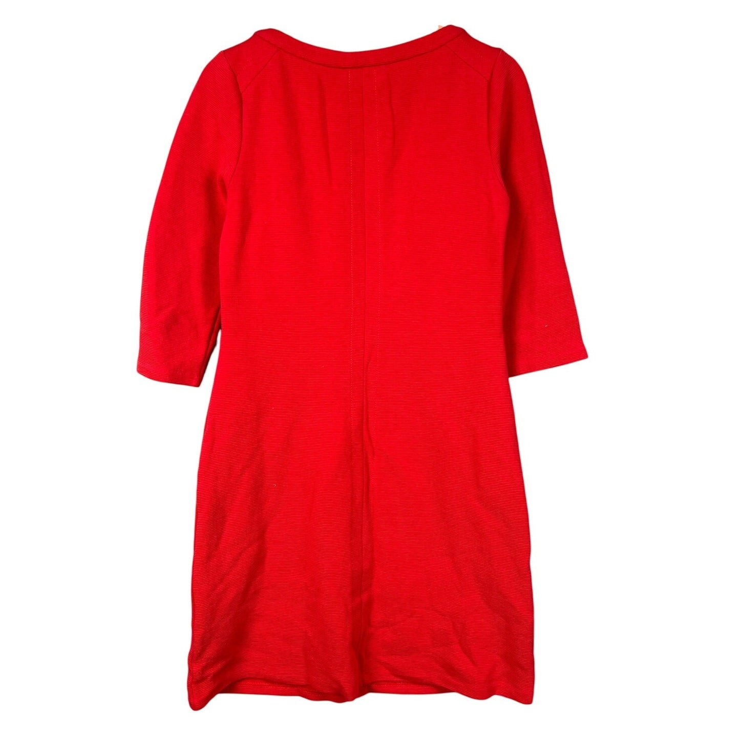 Boden Red Seam Detail Dress Women's Size 6