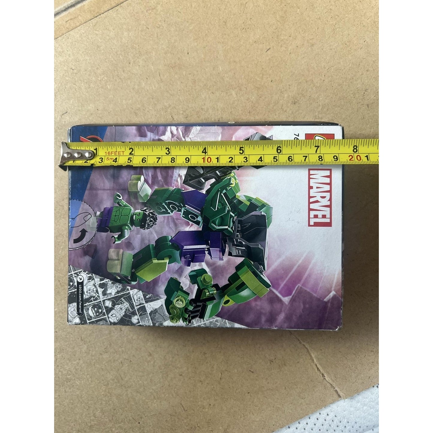 LEGO Marvel 76241 Hulk Mech Armor Incomplete Set 138 Pcs Building Toy Avengers