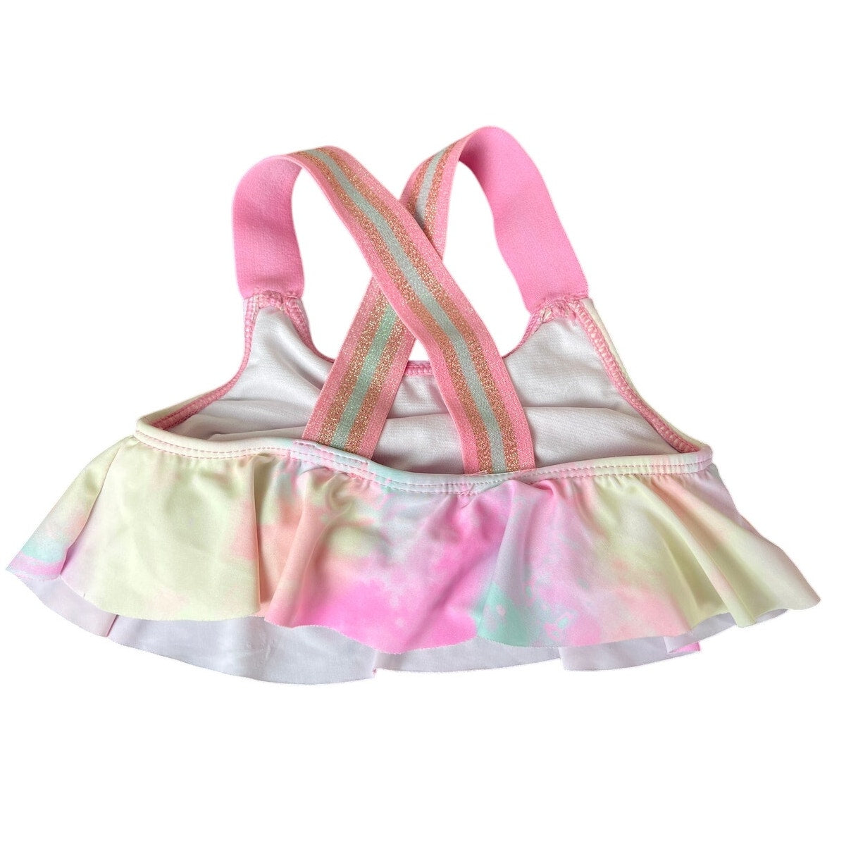 Betsy Johnson Small Swimsuit Top Baby Heart