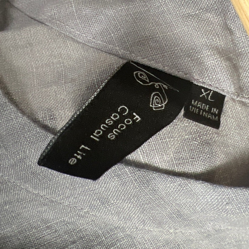 Focus Casual Life XL Breathable Women's Gray Top