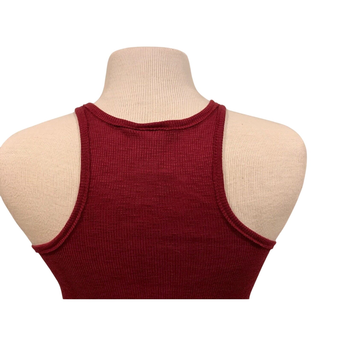 Free People Tank Dress Burgundy Red Size XS